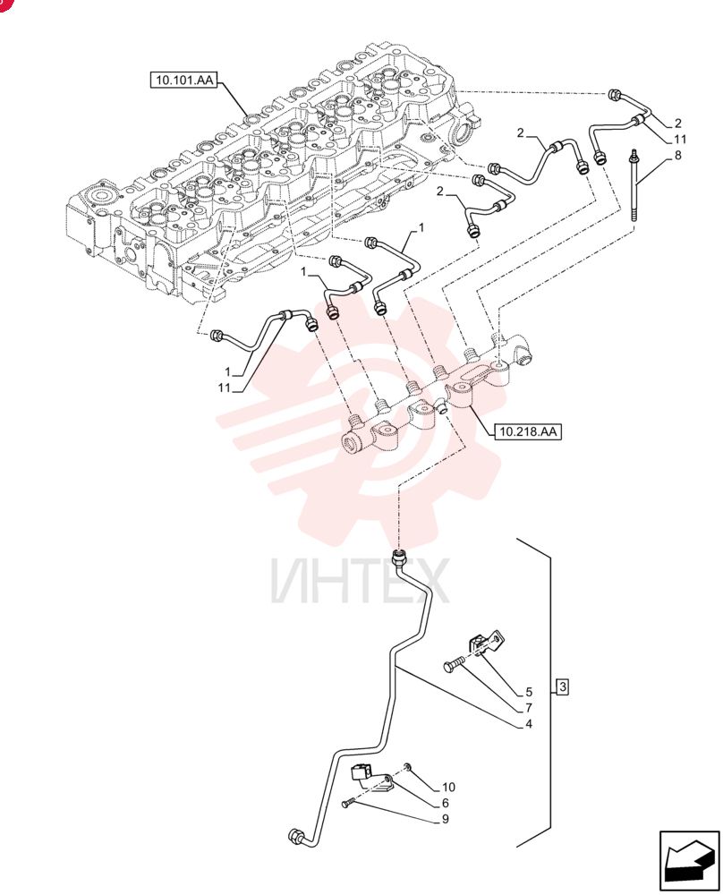 INJECTION PIPE 2854544