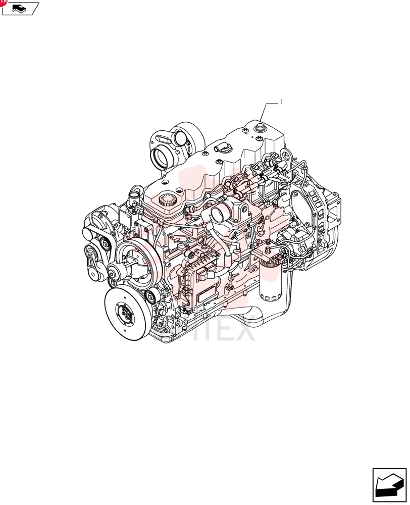SHORT ENGINE 84481794