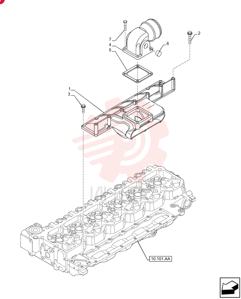 INLET MANIFOLD 2854534