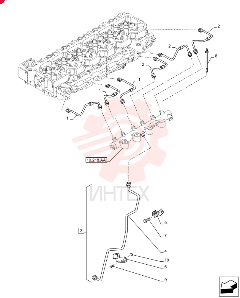 INJECTION PIPE 2854544
