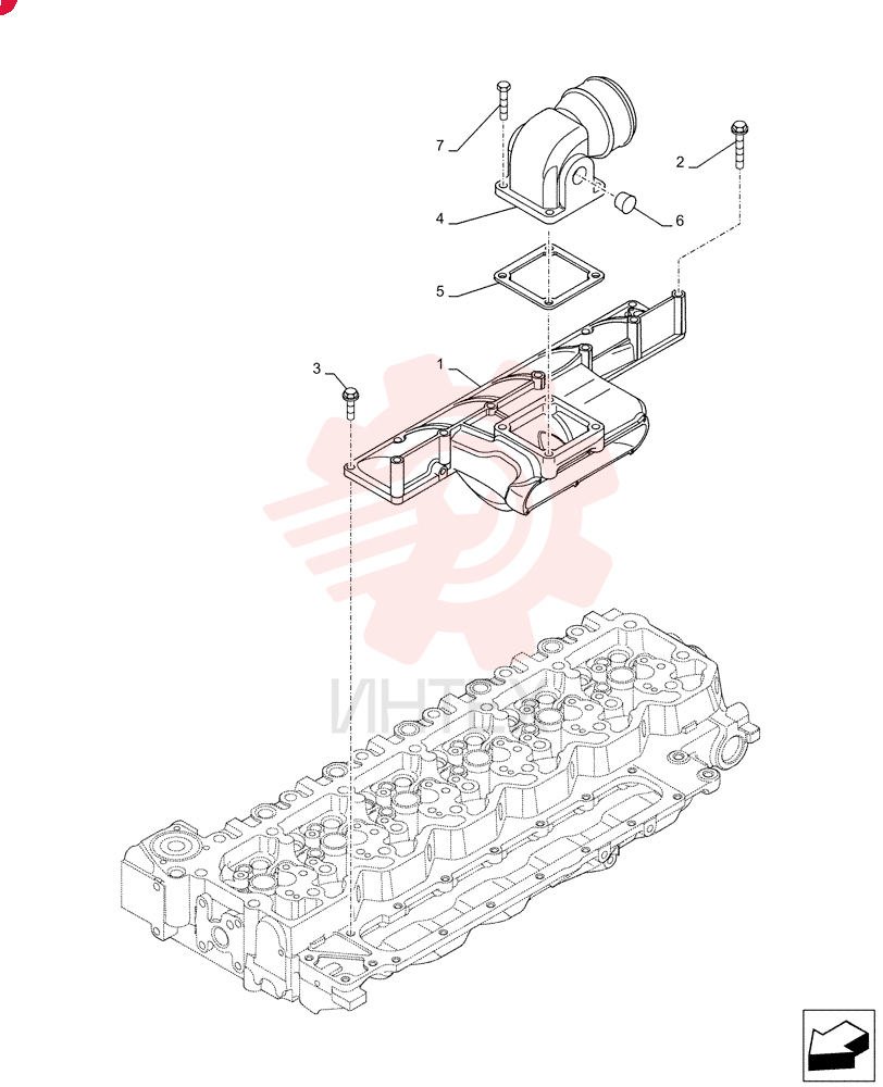 INLET MANIFOLD 2854534
