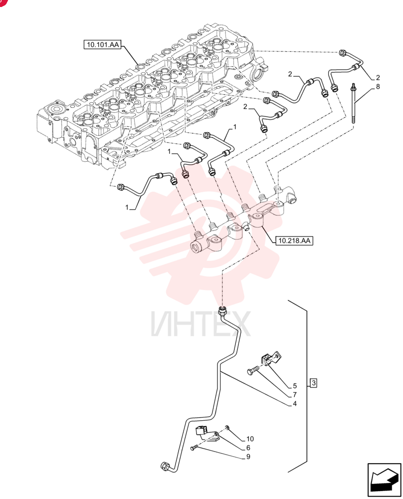 INJECTION PIPE 2854544