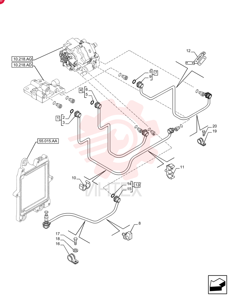 O-RING,2.5mm Thk x 8mm ID, 60 Duro