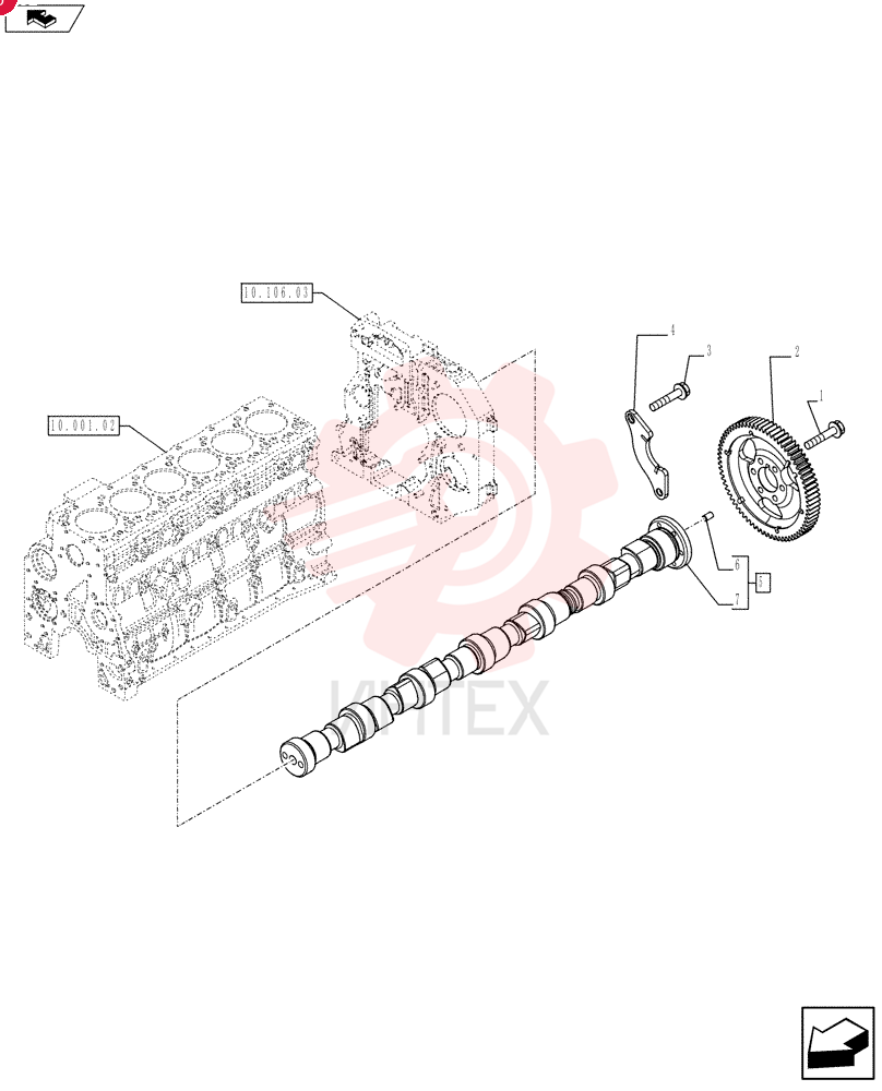 SCREW,Hex Flg, M8 x 1.25 x 25