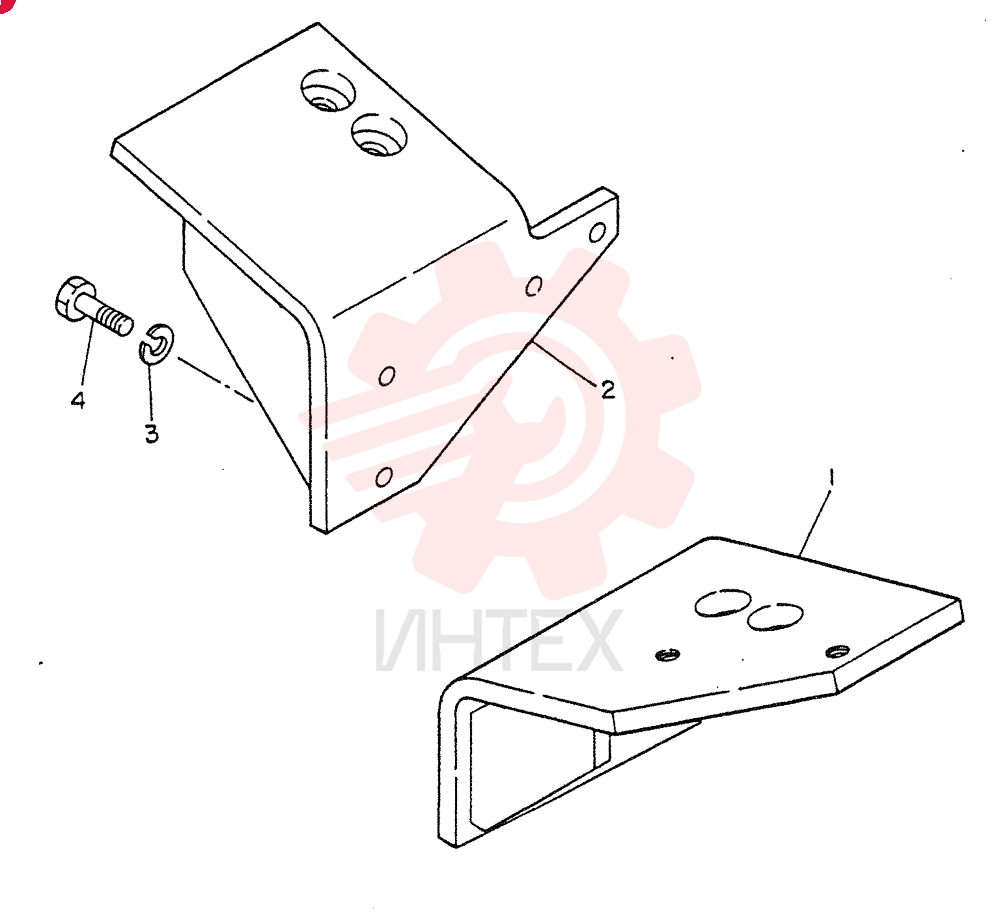 BRACKET-ENG.   MTG. FRONT  R.H. VG11232L9202