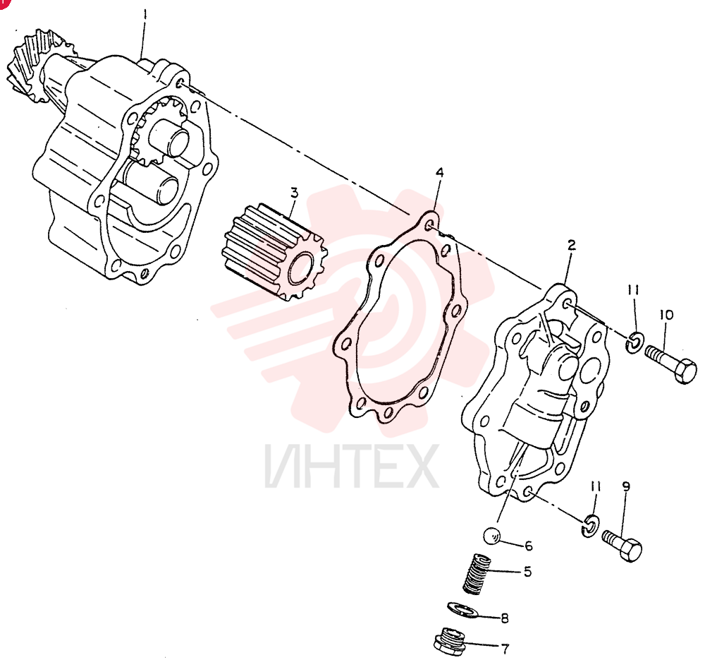 ENGINE OIL PUMP VG15010Z5501 (1)