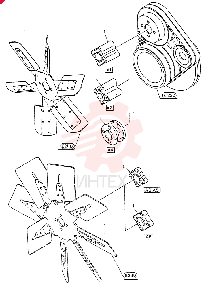 FAN VG21064Z5002