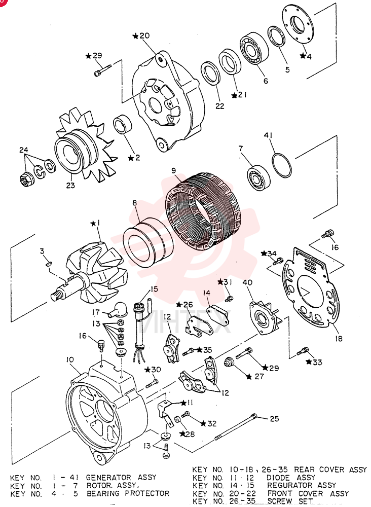 GENERATOR VG23100Z5517