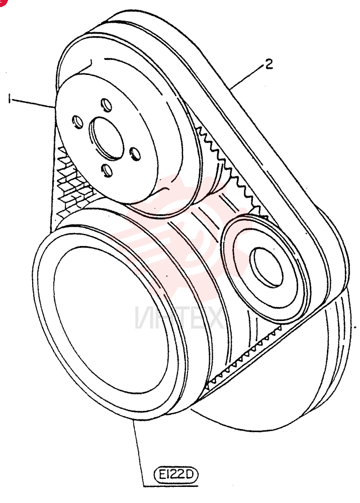 PULLEY VG21102Z5012