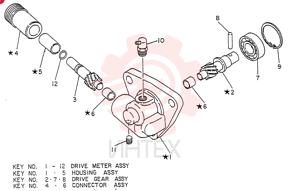 Схема (FD6(T)14) - NISSAN DIESEL ENGINE ASN 050001 - LK400 & LK500A (1/06-12/06) VG25175Z5506 (2)