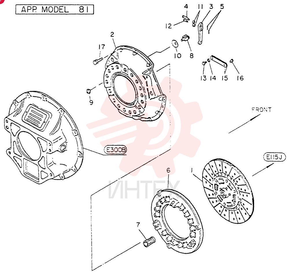 DISC ASSY VG30100C0700