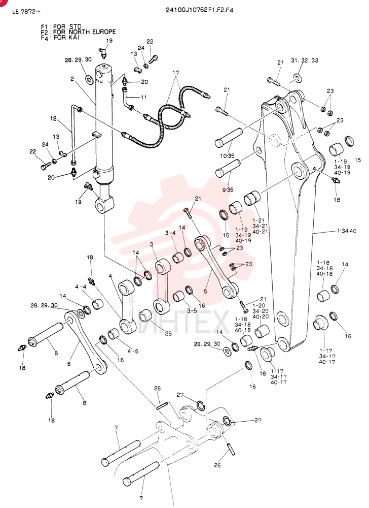 ARM ASSY,1.7M