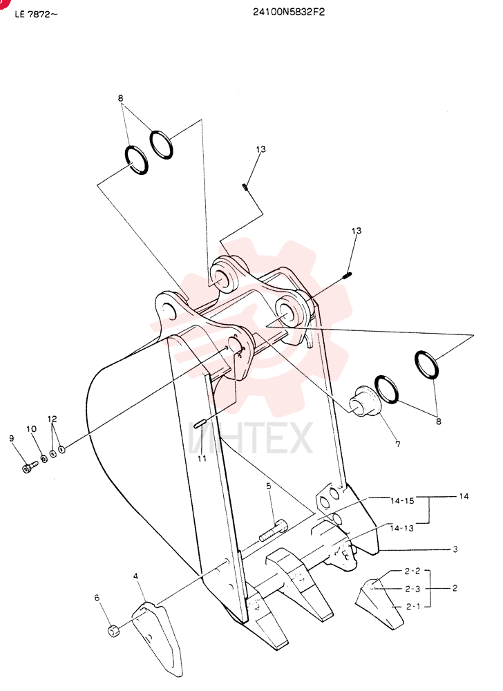 BUCKET ASSY 24100N5832F2