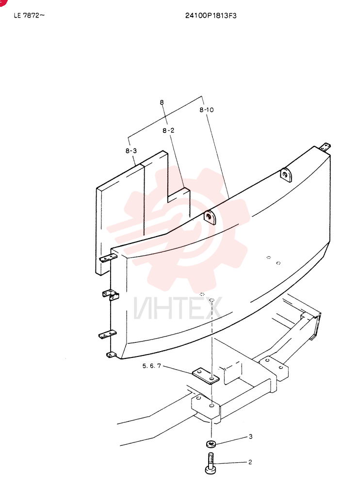 COUNTER-WEIGHT ASSY 24100P1813F3