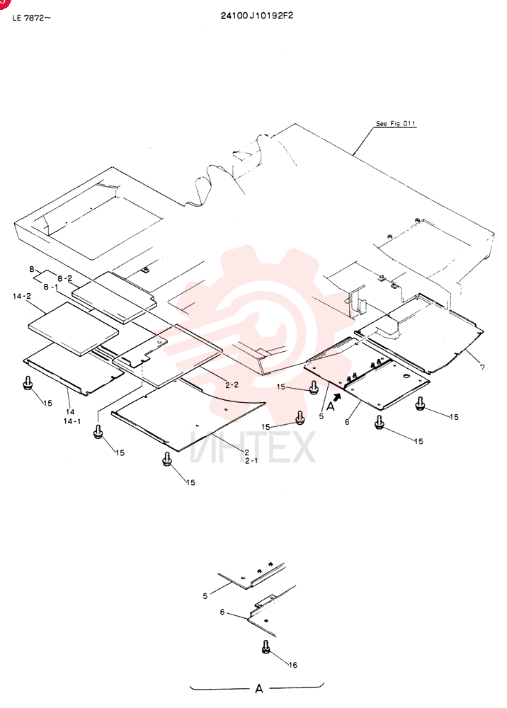 COVER ASSY,UNDER 24100J10192F2