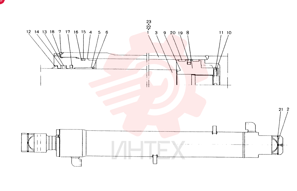CYLINDER ASSY 2438U717F1