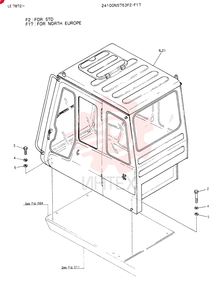 INSTAL CAB(FOR STD) 24100N5753F2
