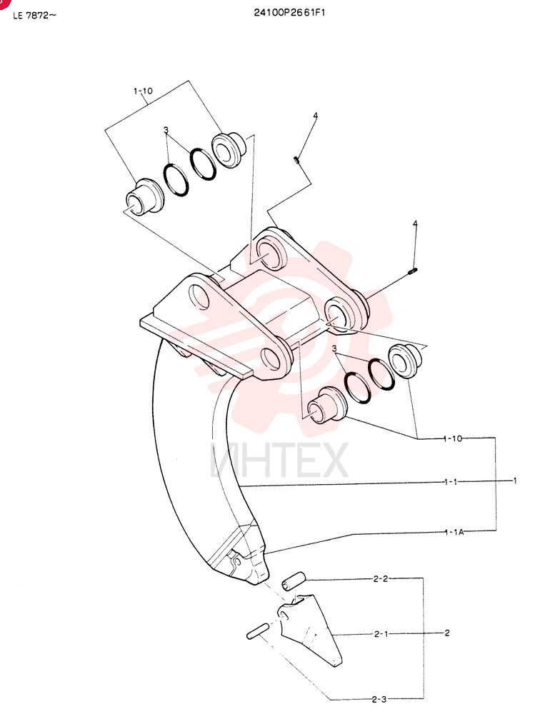 RIPPER ASSY 24100P2661F1