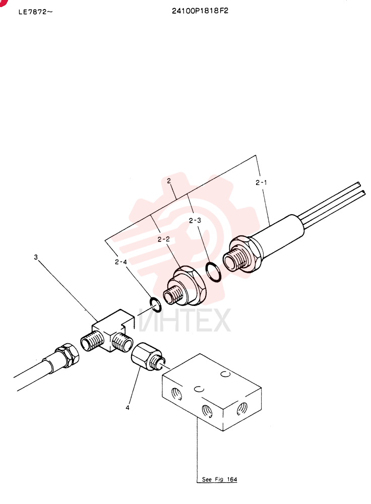 SWITCH ASSY,PRESSURE(FOR NORTH EUROPE) 24100P1818F2
