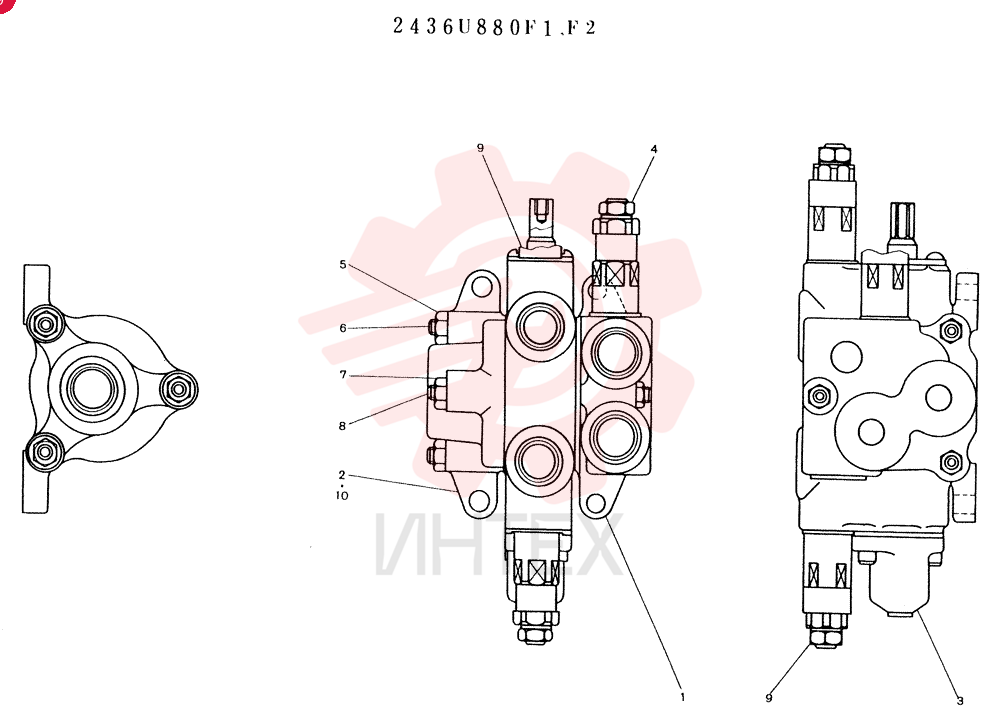 VALVE ASSY, CONTROL 2436U880F1