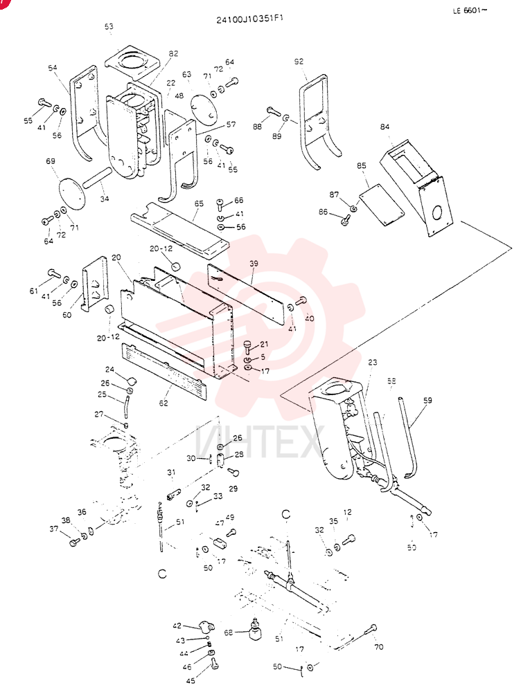CONTROL ASSY (FOR NORTH EUROPE) 24100J10351F1 (2)