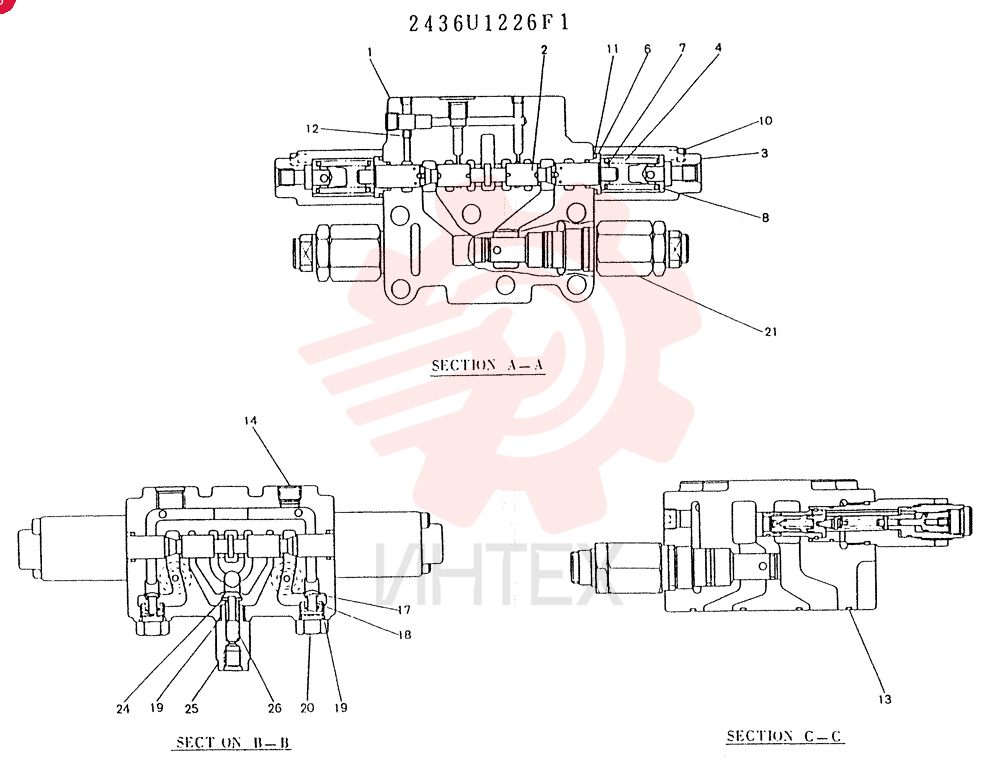 CONTROL VALVE 2436U1226F1 (2)
