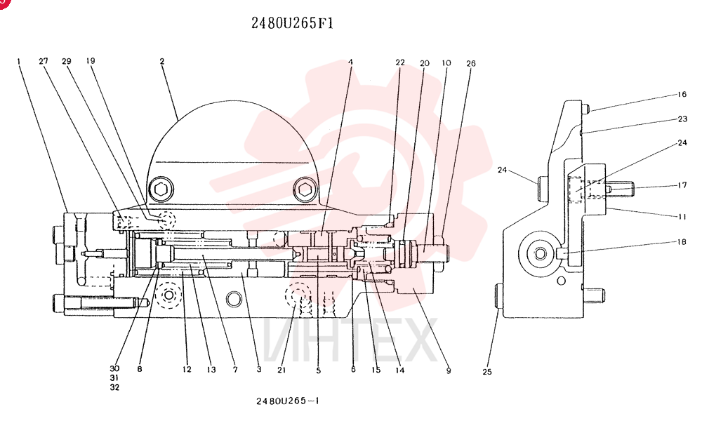CONTROLLER ASSY (FRONT) 2480U265F1