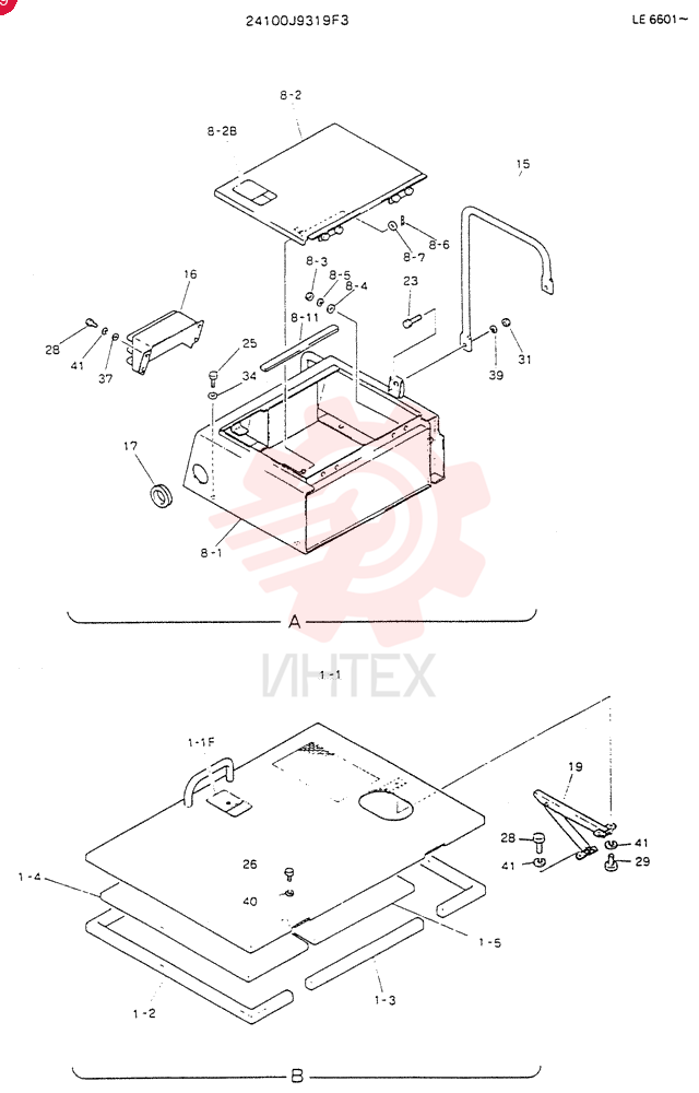 GUARD ASSY (FOR NORTH EUROPE) 24100J9319F3 (1)