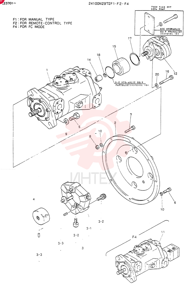 PUMP ASSY, CONNECT 24100N2972F1