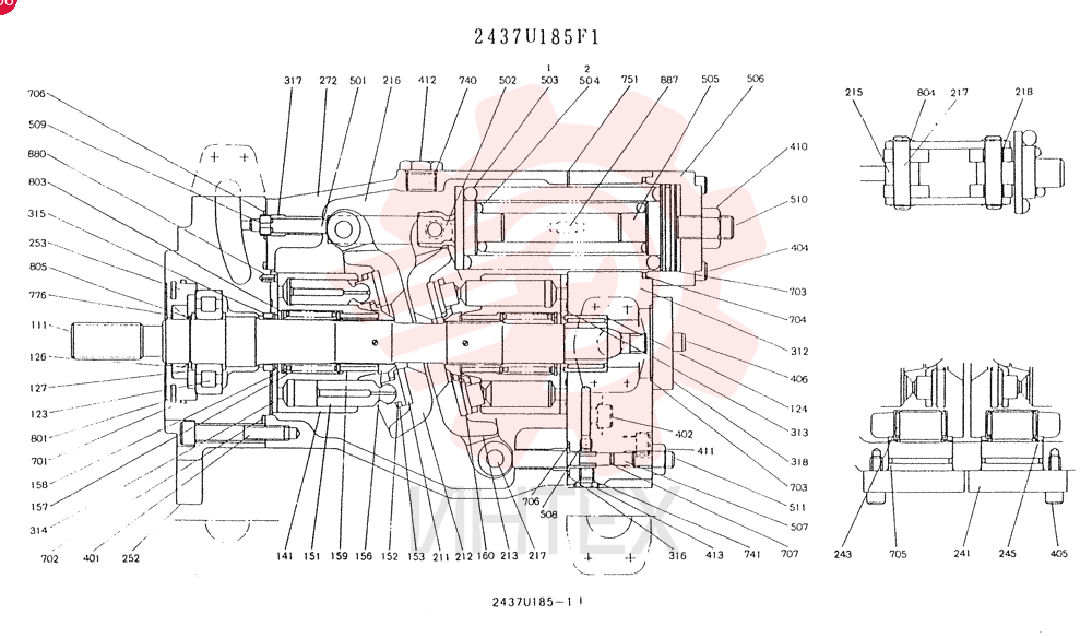 PUMP 2437U185F1