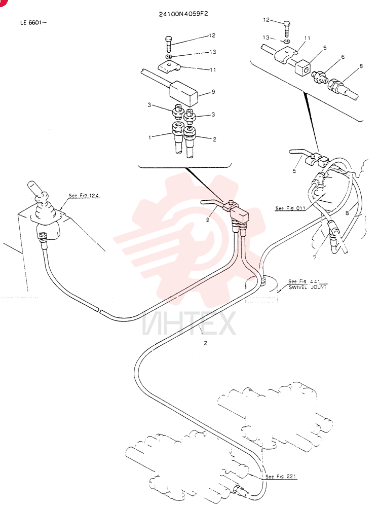 REWORK, HYDR LINES (FOR SWEDEN) 24100N4059F2