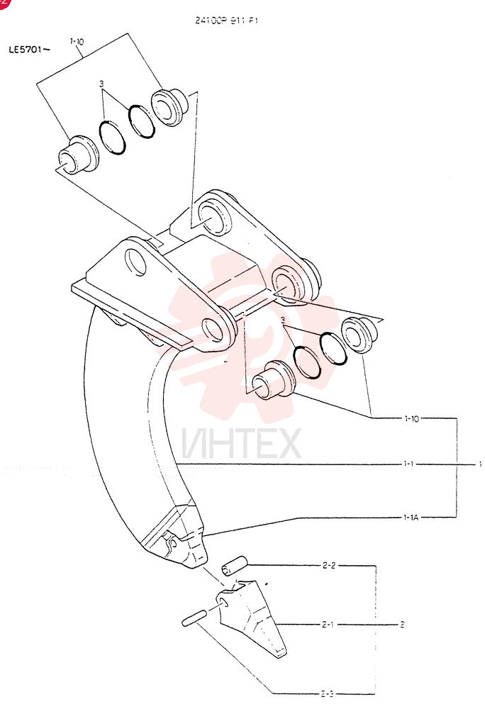 RIPPER ASSY 24100P911F1