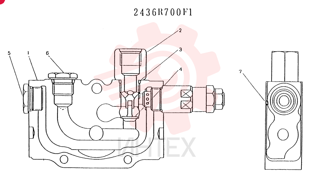 SPACER ASSY 2436R700F1