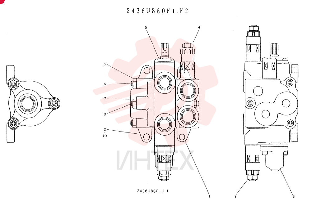 VALVE ASSY, CONTROL 2436U880F1