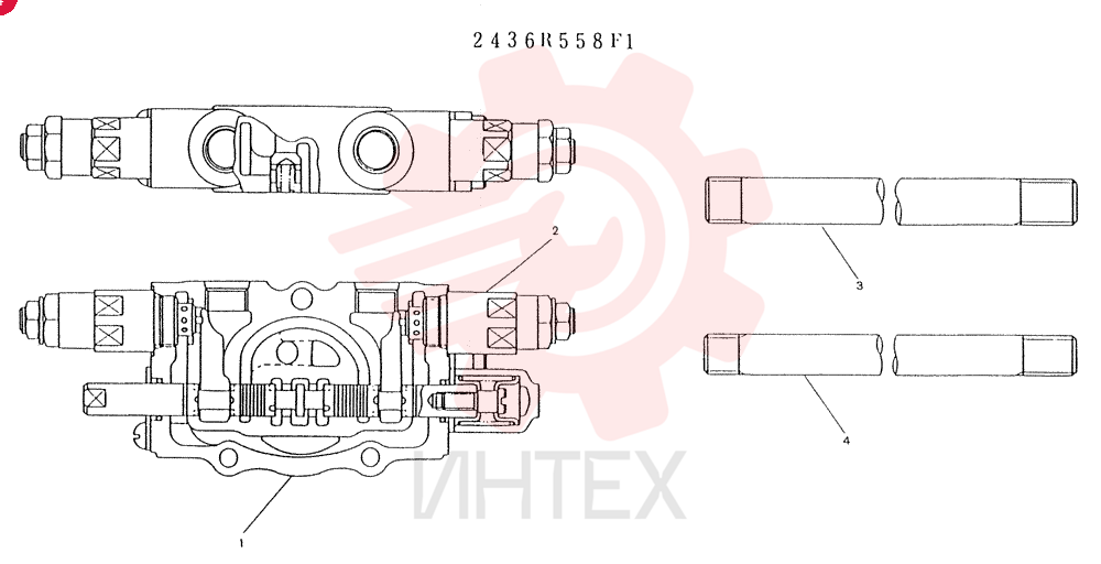 VALVE  KIT, CONTROL 2436R558F1