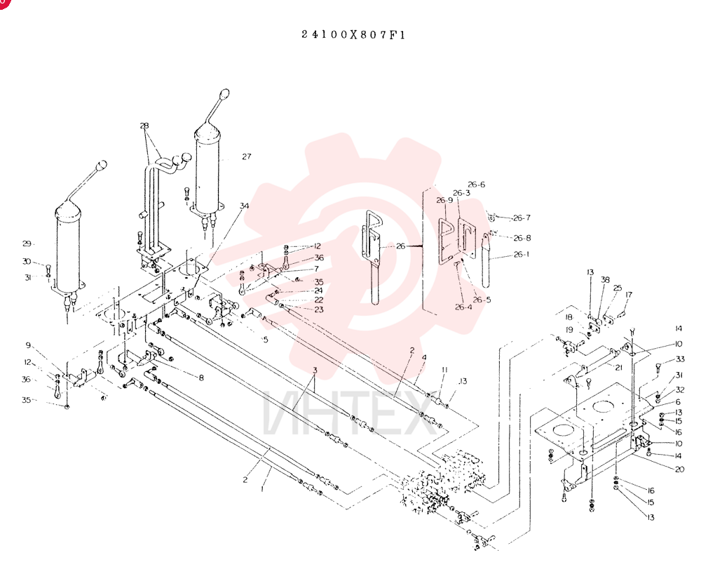 CONTROL ASSY, CONSISTS OF REF 1 TO 38