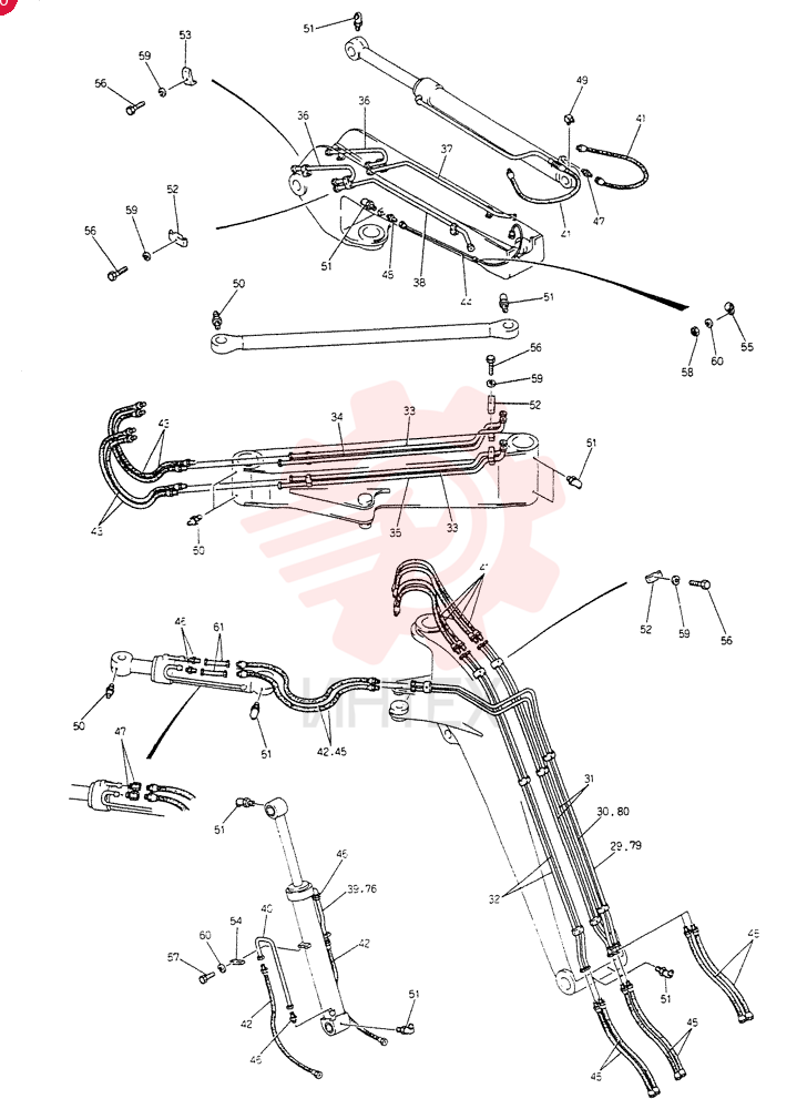 BOOM ASSY, Start Serial: LE4018