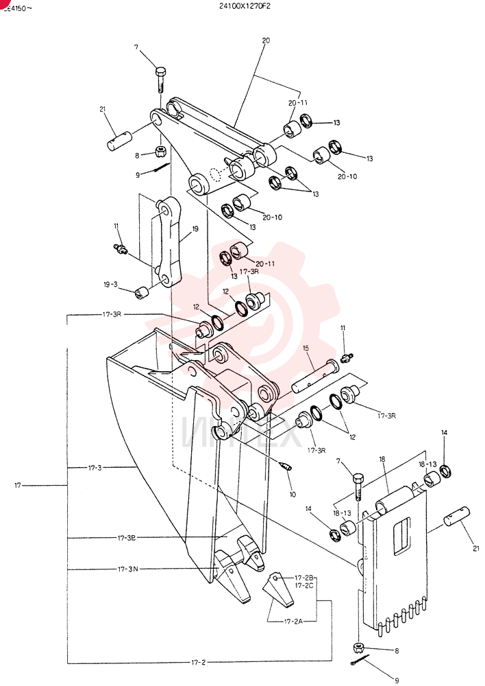 BUCKET ASSY, EJECTOR