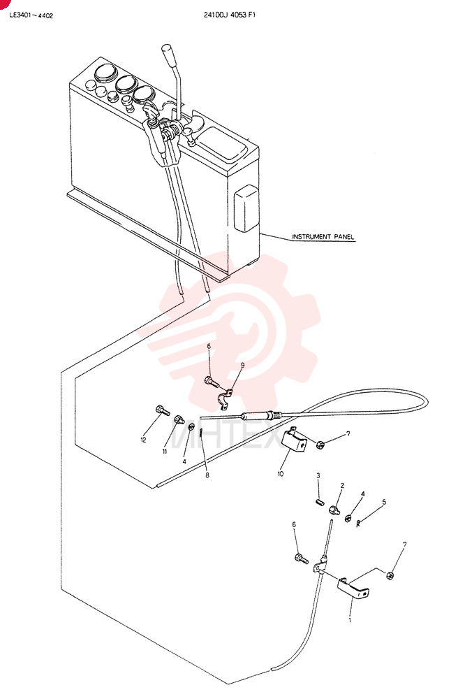 CONTROL ASSY, ENGINE