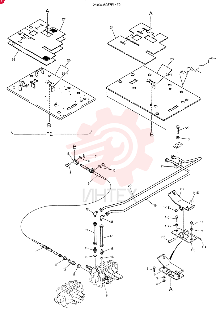 CONTROL ASSY  LE3401, Serial Range: -LE4498