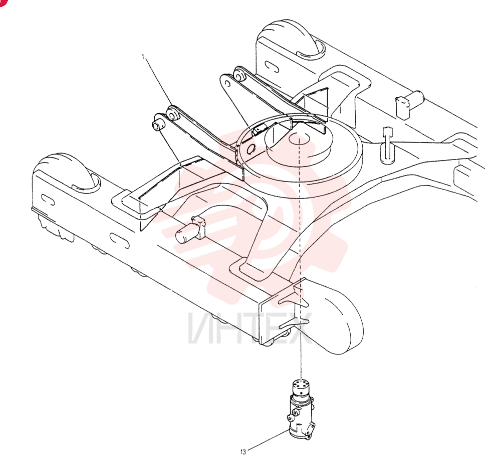 FRAME, LOW 2422J1267F1