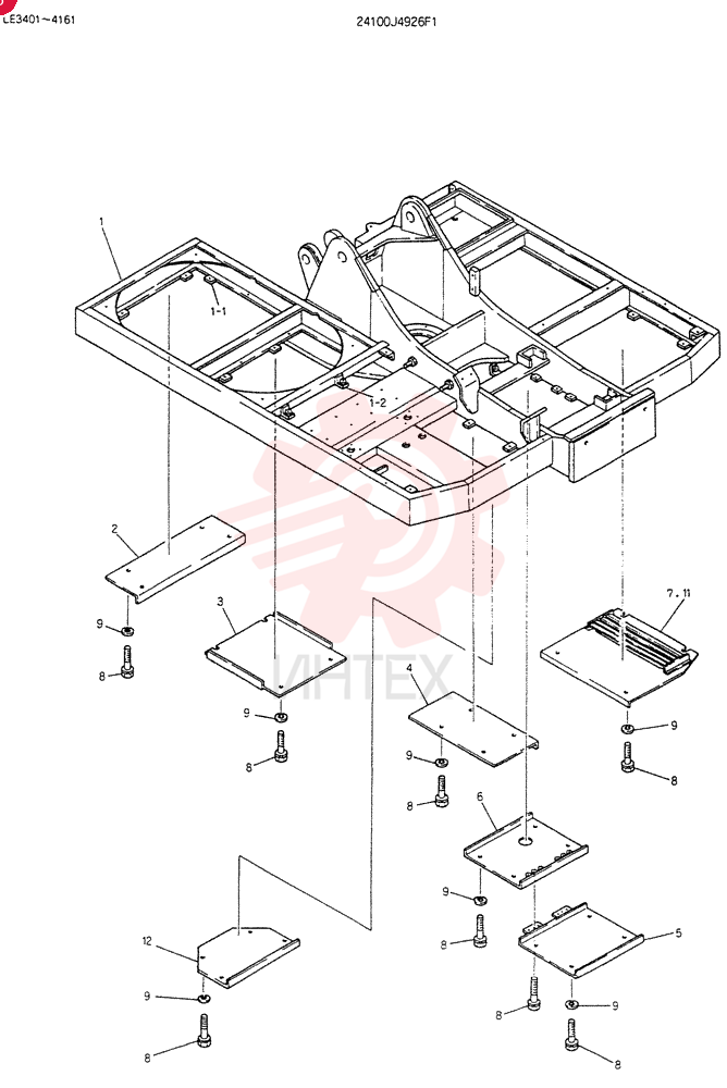 GUARD ASSY 24100J4926F1