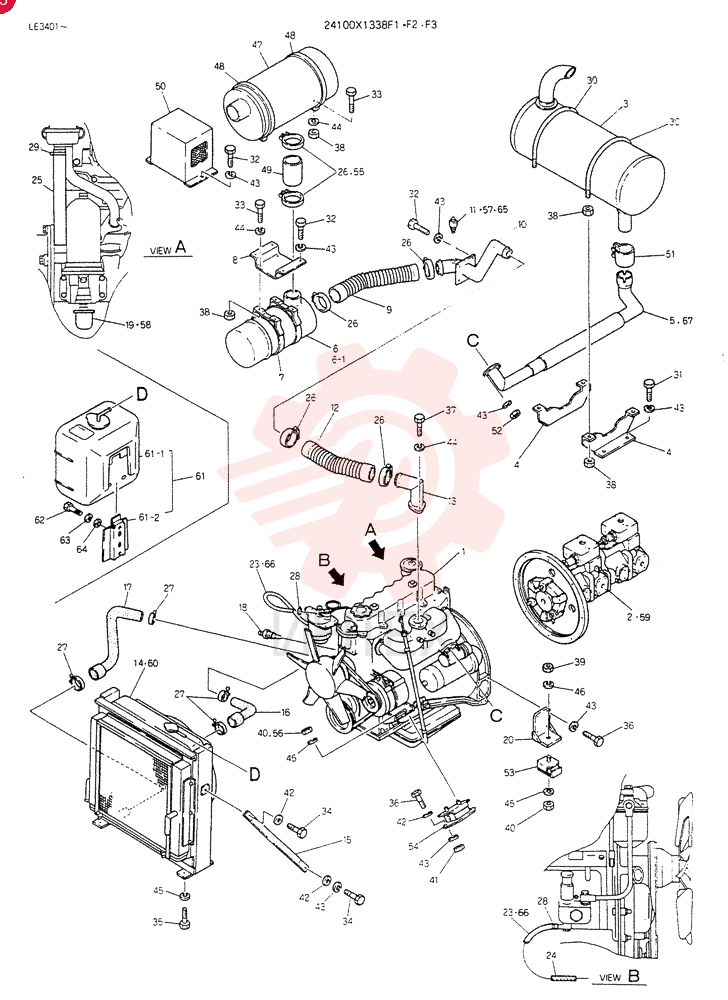 POWER-PLANT, Serial Range: LE3401--LE4161