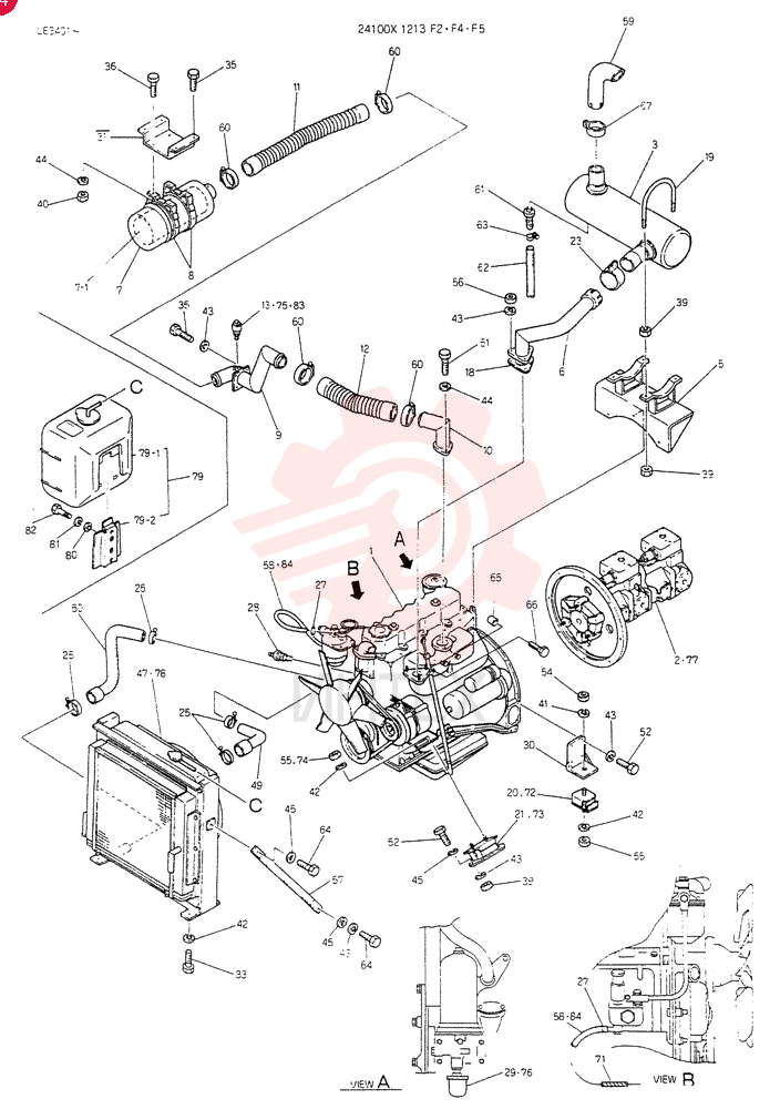 POWER PLANT, Serial Range: LE3401-LE4161