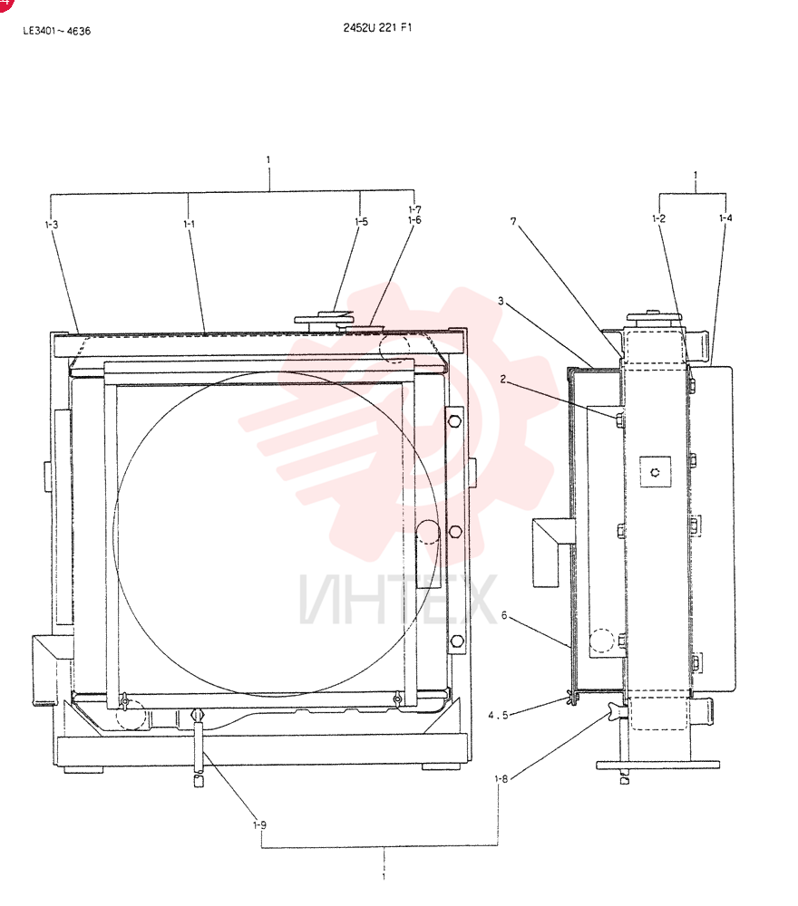 RADIATOR ASSY 2452U221F1