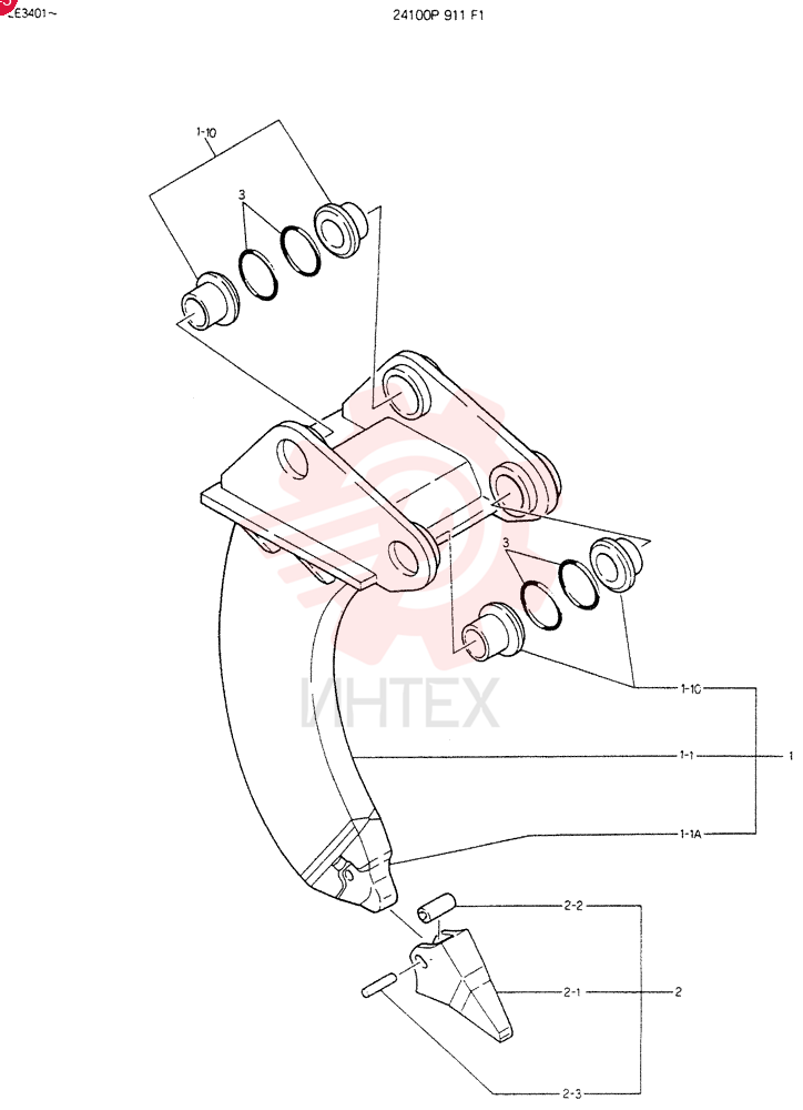 RIPPER ASSY 24100P911F1