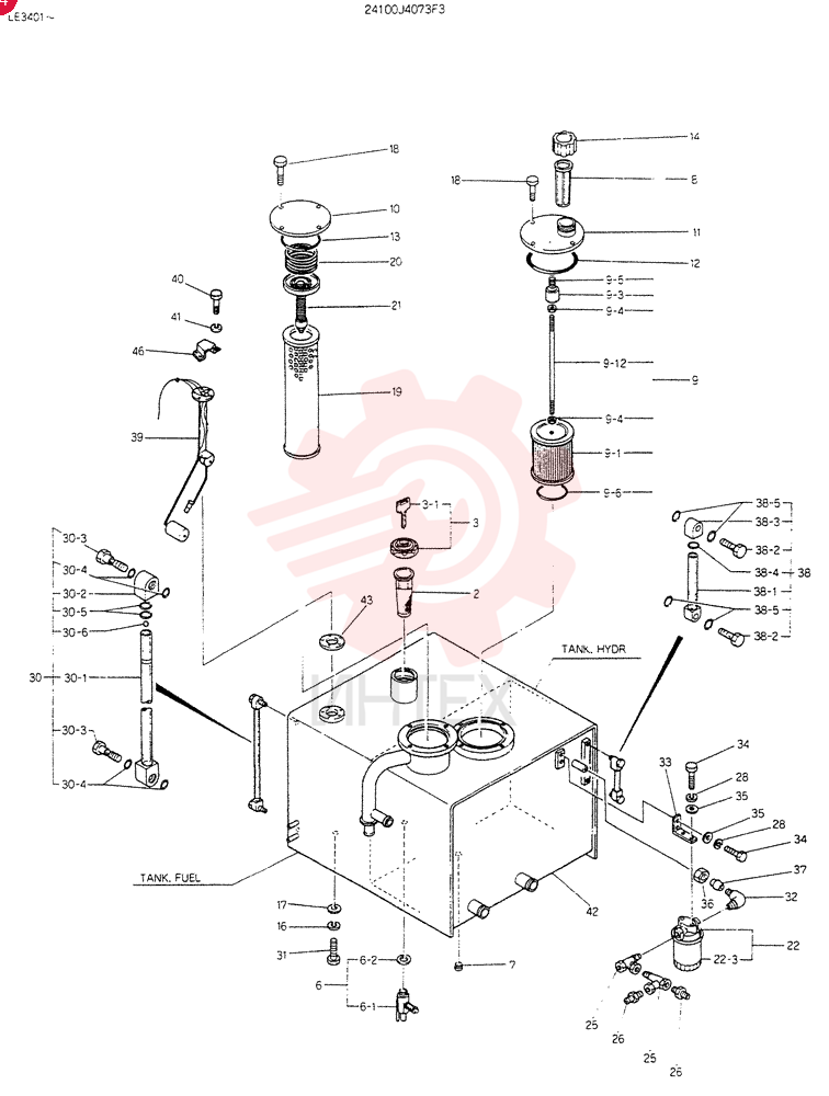 TANK ASSY 24100J4073F3