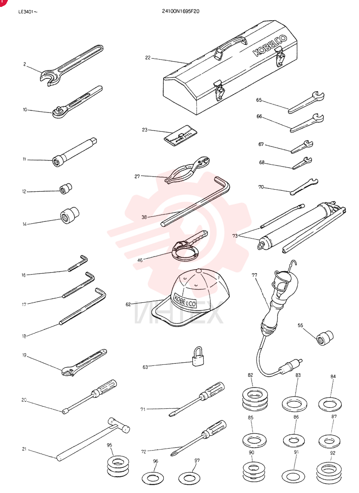 TOOL ASSY 24100N1695F20