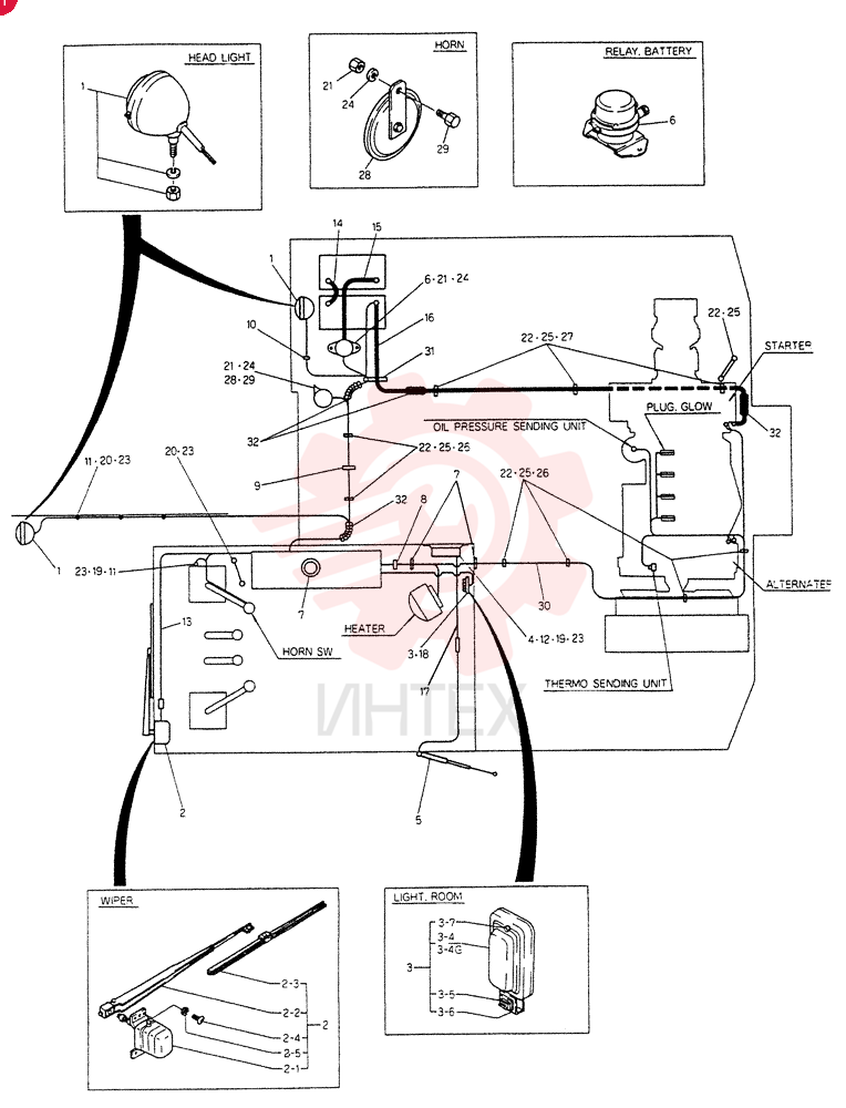 WIRING ASSY, ELEC 24100N2788F1