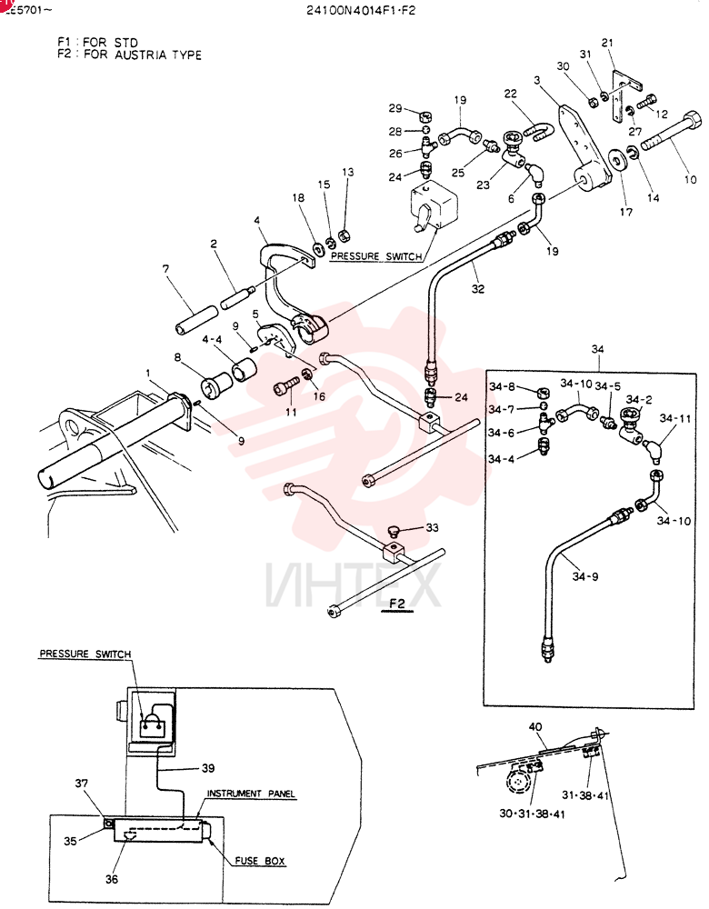 ALARM, OVER LOAD 24100N4014F2